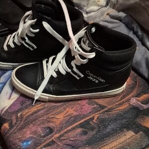 Calvin Klein Jeans Black and White Sneakers